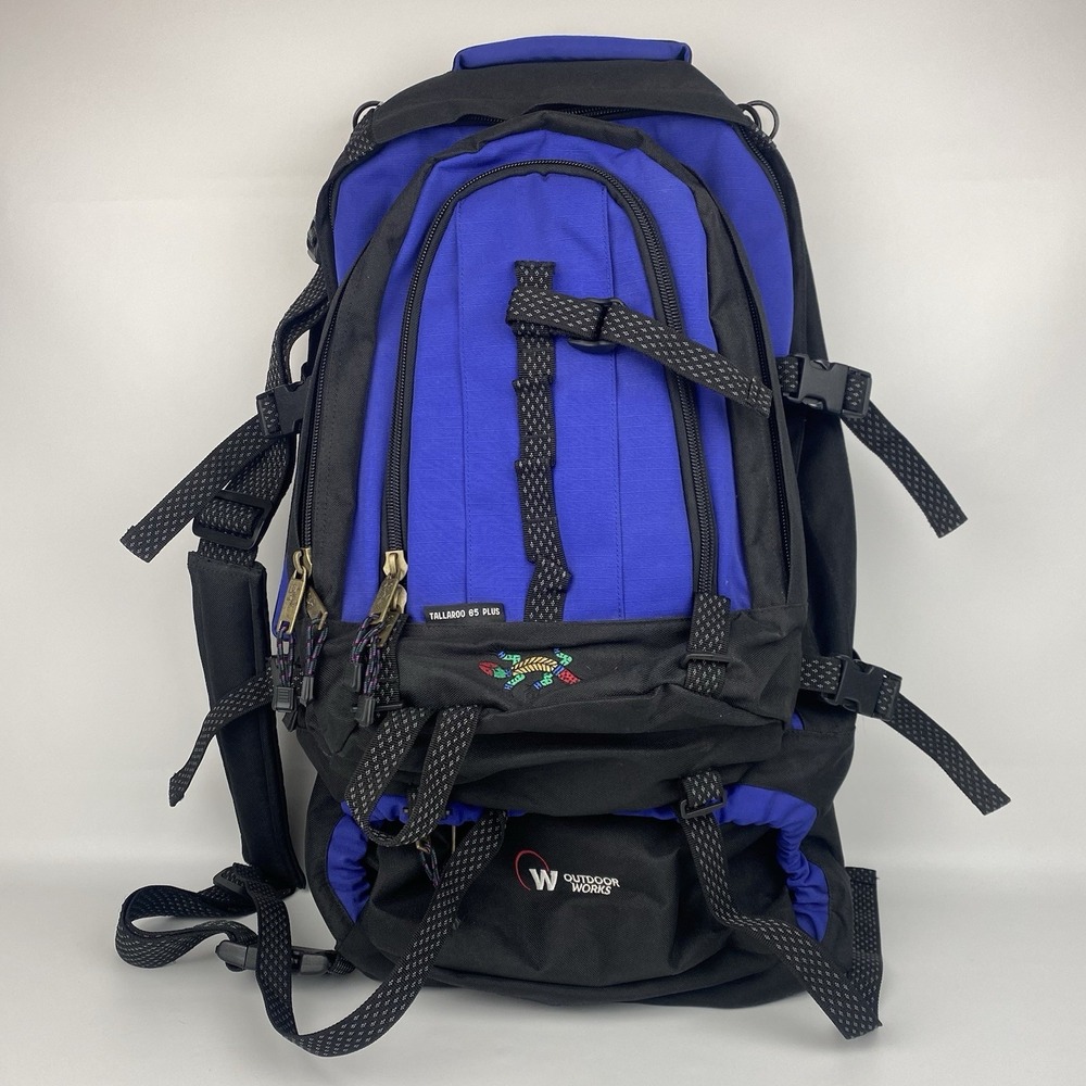 Outdoor Works Odyssey 70 Backpack Tallaroo Gecko 65L Double Bag Duffle Hike